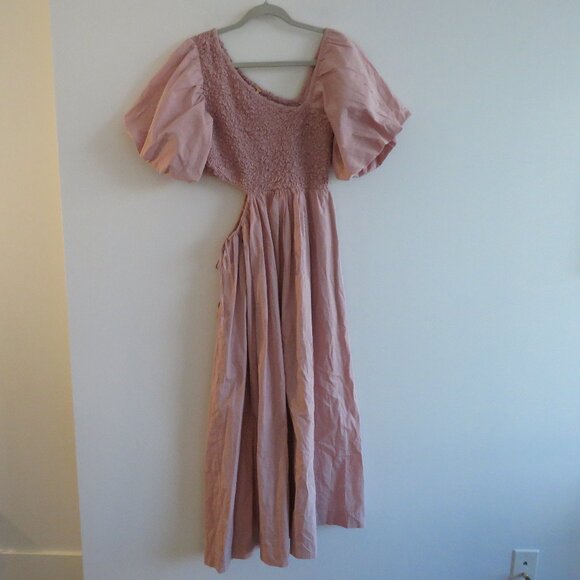 Free People One Shoulder Pink Dress - Picture 3 of 16
